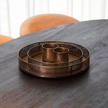 LABEL51 Kaarsenhouders - Antiek goud - Metaal