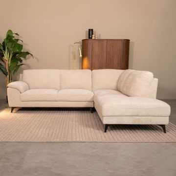 Hoekbank Santino Rechts 257x94-215x85 cm
