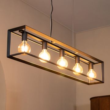 LABEL51 Hanglamp Tetto - Zwart - Metaal