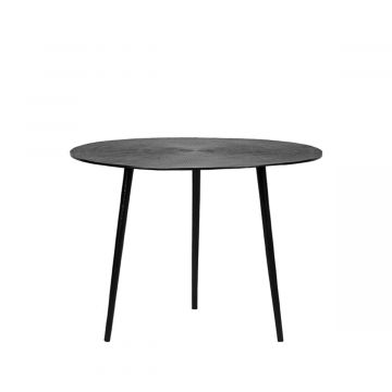 LABEL51 Salontafel Nobby - Zwart - Metaal - 60 cm