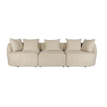 Sofa Rocca 4.5 Seater Latte
