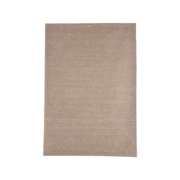 LABEL51 Vloerkleden Wolly - Taupe - Wol - 160x230 cm