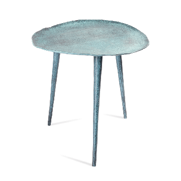 Benoa Sidetable Blauw Patina 46 (set of 2)