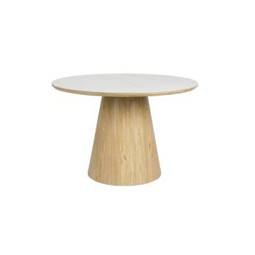 Dining Table Almira Round Oak
