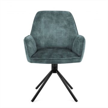 Benoa Eetkamerstoel Noah Adore Ocean (set of 2)