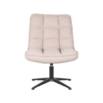 LABEL51 Fauteuil Vince - Naturel - Boucle