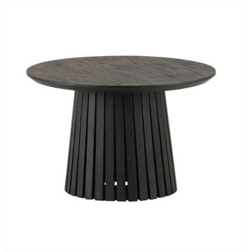 Salontafel Ø60, Acacia Black