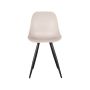 LABEL51 Eetkamerstoel Monza - Zand - Kunststof