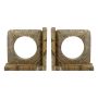 Book End Satpura Brown Marble (Set of 2)