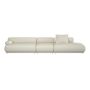 Sofa Rembrandt 4,5 Seater Left Beige