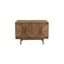 Sideboard Groove 2 Doors Walnut
