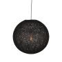 LABEL51 Hanglamp Twist - Zwart - Vlas - L