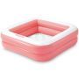 Vierkant babyzwembad - roze