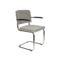 Armchair Ridge Rib Cool Grey 32a