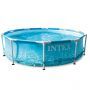 Intex Beachside Metal Frame zwembad 305 x 76 cm - met filterpomp