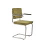 Armchair Ridge Kink Rib Green 25a