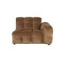 Sofa Element Hackman With Arm Right Velours Cognac