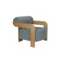 Lounge Chair Oolong Ocean Blue