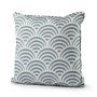 Extreme Lounging b-cushion Pattern Shell Sea Blue