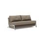 Innovation Living Cubed 160 Chrome Sofa Bed - stof 850