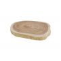 HSM Collection-Rond Tafelblad-ø100x10-Naturel-Munggur