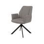 Alba eetkamerstoel - draaipoot 360ARS - Storm - Grey 97