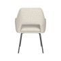 Chair Mos Off-White 4 Metal Legs