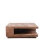 LABEL51 Salontafel Square - Espresso - Mangohout