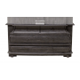 HSM Collection-Dressoir Durham 4 La-160x52x80-Zwart-Teak