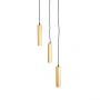 LABEL51 Hanglamp Ferroli - Antiek goud - Metaal - 3-lichts