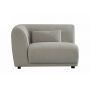 Bank Volano 1,5-Zits Arm Links Voorstaand 122x97x77 cm
