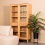 Vitrinekast Jule 100x49x180 cm