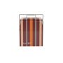 Cooler Be Wine Stripes Burgundy