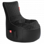 Gamewarez Classic Premium Zitzak Zwart Grijs
