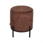 LABEL51 Poef Troy - Rust - Velours - M