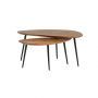 Salontafel - set van 2, organisch, Ginger