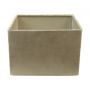 HSM Collection-Vierkante Lampenkap-30x30x20-Grijs-Stof