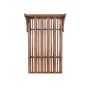 Wall Coat Rack Shelf Jakub Walnut