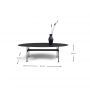 Spinder Design MIRA OVAL Salontafel  - Ultramarine