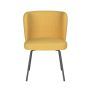 Chair Stan Ochre 4 Metal Legs