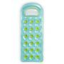 Gekleurd luchtbed met venster - blauw