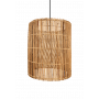 HSM Collection-Hanglamp-ø50x56-Naturel-Rotan
