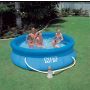 Intex Easy Set zwembad 305 x 76 cm-Met 12-Volt filterpomp