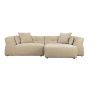 Sofa Hodge Right Chaise Longue Beige