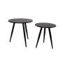 Side Table Daven Black Set Of 2
