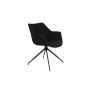 Armchair Doulton Swivel Black