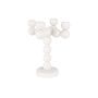 Candle Holder Bubbles Four Shiny Beige