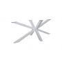 HSM Collection-Tafelonderstel Spider Oakland-180x80x72-Wit-Metaal