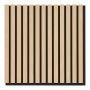 Acoustic panel, wood veneer, natural, oak look 520x520x22 mm