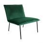 Kick fauteuil Lola - Donkergroen